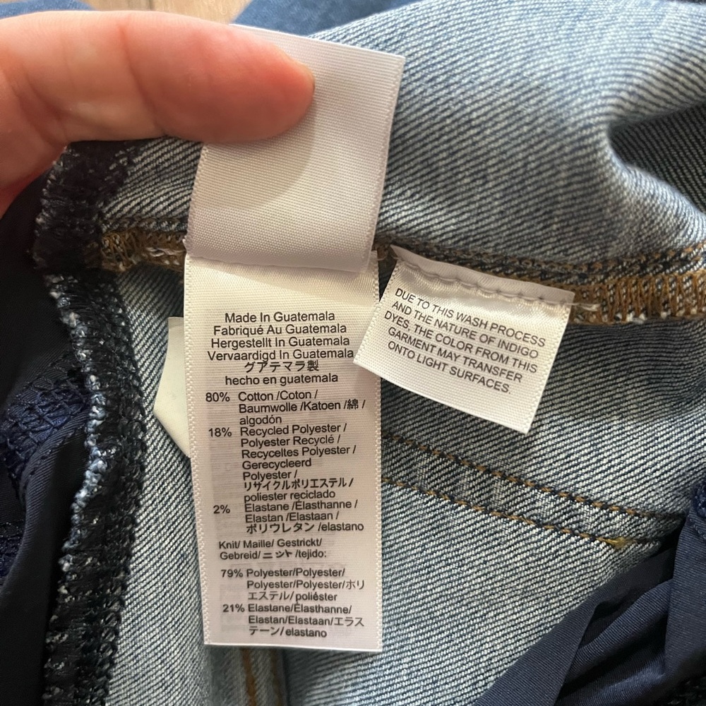 J. Crew Blue Skinny Jeans with Distressed Details - Picture 9 of 14